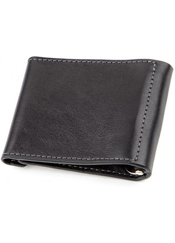 Стильный мужской зажим для денег из кожи 9х8х1 см Grande Pelle (258414919)