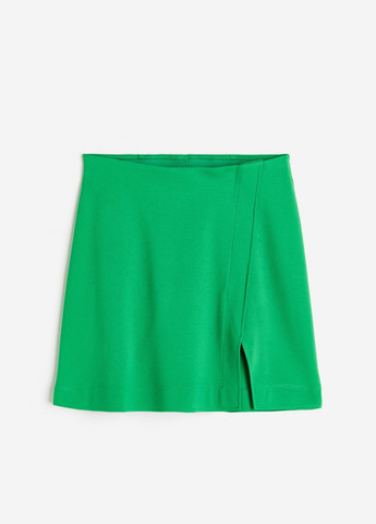 Зеленая кэжуал змеиный юбка H&M