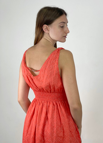 Помаранчева кежуал сукня Inedit однотонна