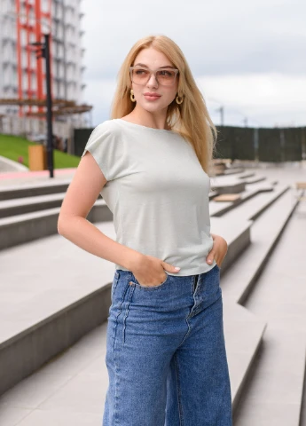 Зелёная блузка Inedit