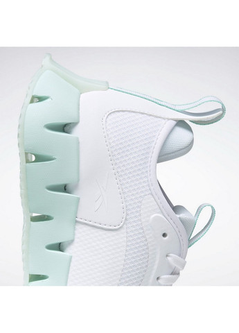 Білі осінні жіночі бігові кросівки zig dynamica h02297 Reebok
