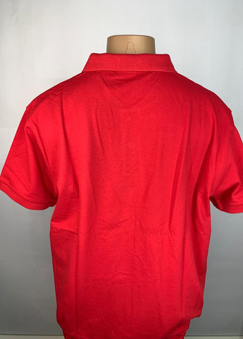Яскраво-червона футболка polo з коротким рукавом Gant