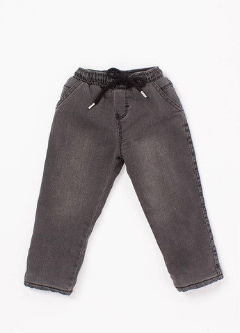 Серые зимние джогеры джинсовые на мальчика PASAcan