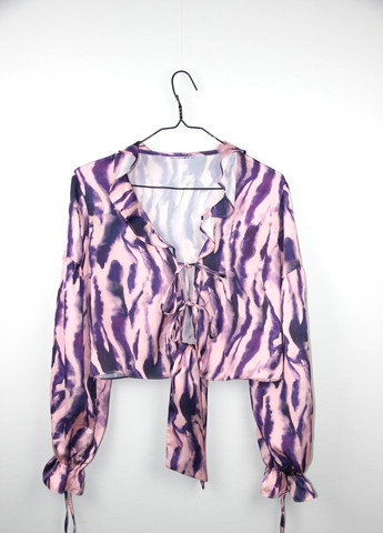 Фіолетова блуза Topshop