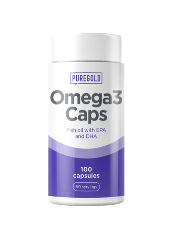 Omega 3 - 100 caps Pure Gold Protein (258463761)
