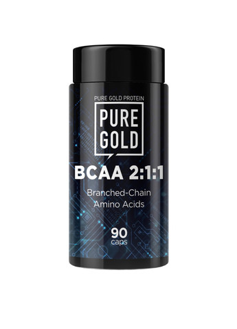 BCAA 2-1-1 - 90 caps Pure Gold Protein (258463965)