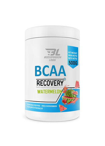 BCAA Recovery - 500g Watermelon Bodyperson Labs (258463555)