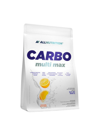Углеводы для быстрого набора массы Carbo Multi max - 3000g Orange Allnutrition (258463294)