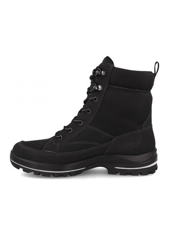 Черные зимние мужские ботинки norway flag cordura 3435-10 made in europe Forester