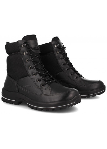 Черные зимние ботинки берцы scandinavia cordura 3435-11-27 Forester