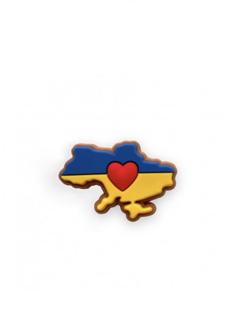 Джибитсы для Серцде Украины № 254 Crocs jibbitz (258471921)