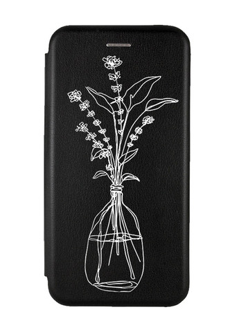 Чехол-книжка с рисунком для Xiaomi Redmi Note 8T Черный :: Натюрморт (принт 99.2) Creative (258492340)