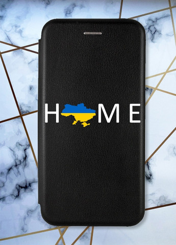 Чехол-книжка с рисунком для Xiaomi Poco C40 Черный :: Дом Украина (принт 73) Creative (258490973)