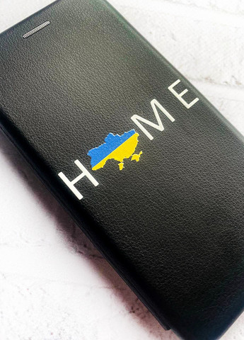 Чехол-книжка с рисунком для Xiaomi Poco C40 Черный :: Дом Украина (принт 73) Creative (258490973)