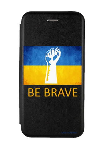 Чехол-книжка с рисунком для Xiaomi Redmi Note 8 Pro Черный :: Мужество Украина (принт 42) Creative (258490584)