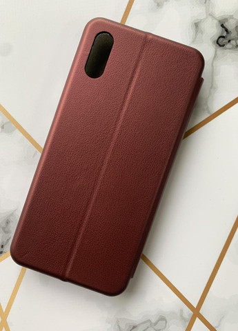 Чохол-книжка з малюнком для Xiaomi Redmi 9А Бордовий :: Дім Україна (принт 73) Creative (258489278)