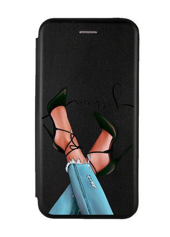 Чехол-книжка с рисунком для Xiaomi Redmi Note 10 Pro/ Note 10 Pro Max Чёрный :: Ножки (принт 60) Creative (258492460)