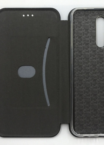 Чехол-книжка с рисунком для Xiaomi Redmi 8 Черный :: Рельефный фон (принт 36) Creative (258491015)