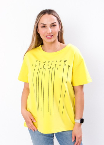Желтая летняя футболка жіноча жовтий носи своє (8127-057-33-v3) Носи своє