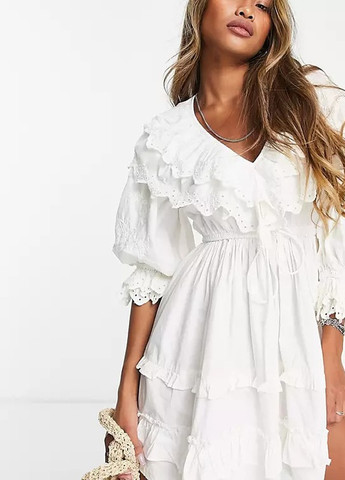 Белое платье Topshop