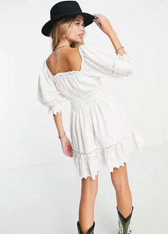Белое платье Topshop
