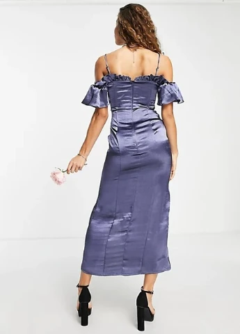 Серое платье Topshop