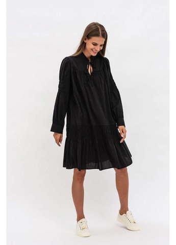 Черное кэжуал платье Lesia