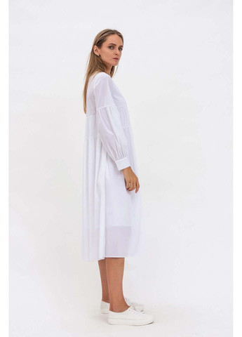Білий кежуал сукня Lesia