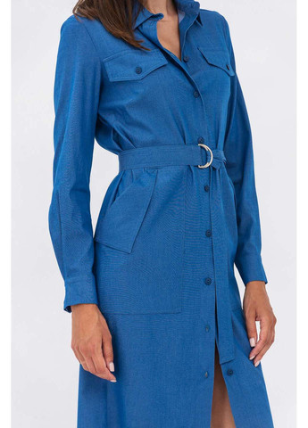 Синее кэжуал платье Lesia