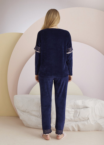 Темно-синяя пижама женская Sevim