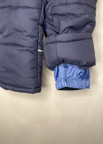 Голубой зимний комплект (куртка-пуховик + напівкомбінезон) Danilo