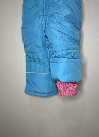 Розовый зимний комплект (куртка + напівкомбінезон) Danilo