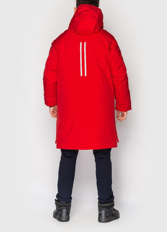 Червона зимня куртка-парка зимова Cvetkov