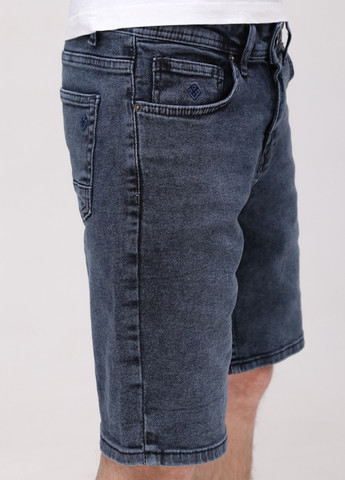 Шорты мужские джинсовые синие со стрейчем JEANSclub (258526847)
