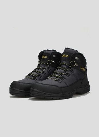 Серые демисезонные темно-серые ботинки для треккинга annuuk snowboot wp CMP
