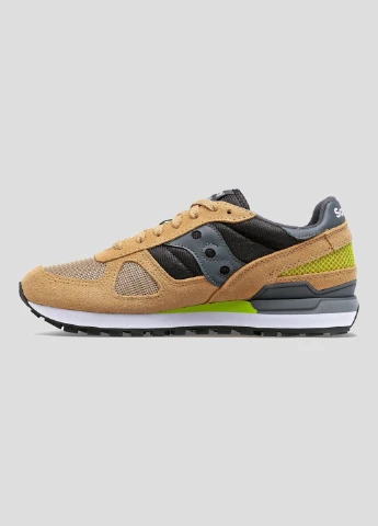 Бежевые всесезонные бежевые кроссовки shadow original Saucony