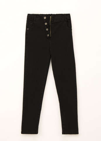 Черные демисезонные джинсы Cemix