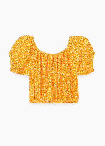 Оранжевая блуза Divon