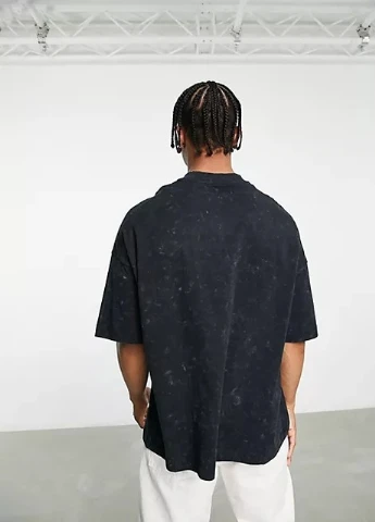 Черная футболка Topman