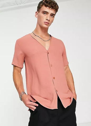 Розовая рубашка Bolongaro Trevor