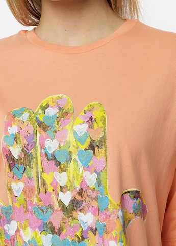 Жіноча футболка регуляр Crep - (258550132)