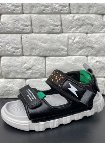 Черные кэжуал сандалии n20306-0 Jong Golf