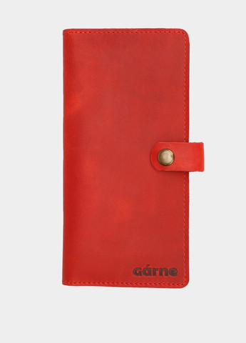 Кожаный большой женский кошелек с кнопкой Garne (258553398)