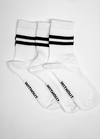 Набір із 3-х пар шкарпеток Logo Without (258553427)