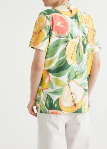 Белая футболка H&M