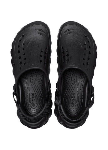 Сабо крокси Crocs echo clog black (258593581)