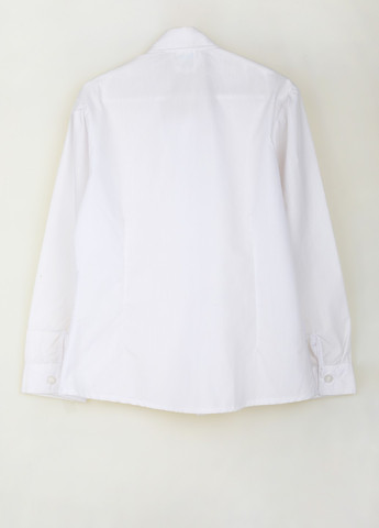 Белая однотонная блузка Mtp демисезонная