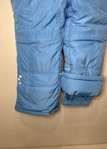 Голубой зимний комплект (куртка + напівкомбінезон) Danilo