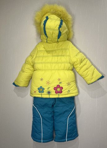 Жовтий зимовий комплект (куртка + напівкомбінезон) Danilo