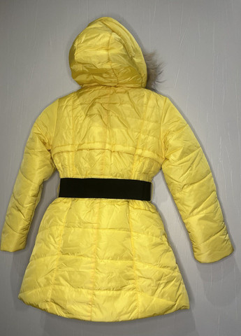 Жовтий зимнє Пальто зимове для дівчинки Danilo